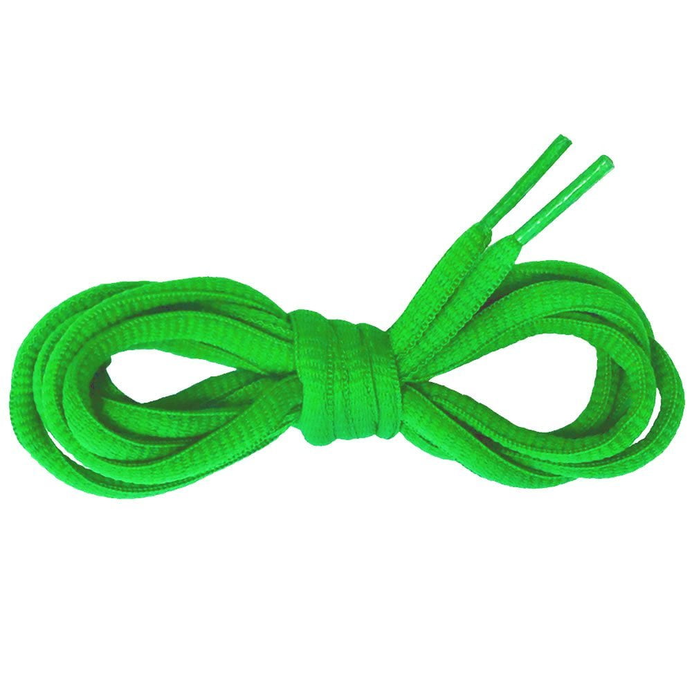 neon green shoe strings