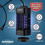 Flowtron Indoor Bug Zapper 1000V UV Light Mosquito & Fly Trap Plug-In for Home 160 Sq Ft