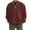 Wine#mens fleece sweatshirts zip up front big & tall, variant on Mens 1/4 Zip Pullover Fleece Sweatshirt for Men Stand Collar Quarter Zip Pullover Top Long Sleeve Solid Cozy Sweater Shirt