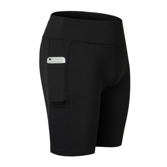 Short de Compression à Séchage Rapide pour Femmes Shorts de Sport Serrés Pantalons de Course Doux pour les Entraînements