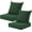 Forest Green, variant on Outdoor Deep Seat Cushion Set, 24x24 Inch Water-Resistant & Fade-Resistant Outdoor Chair Cushions, Patio Furniture Cushions with Removable Cover for Patio Chair, Sofa, Dark Grey (Set of 1)