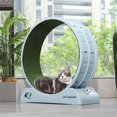 thumbnail image 2 of 1 Pce Assemblage Intérieur de Tapis Roulant pour Chat, Roue de Course Silencieuse pour Chat, Plastique, 2 of 5