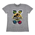 thumbnail image 1 of Playera Para Niño Jurassic World Cuello Redondo Manga Corta Talla 8 Gris Jaspe, 1 of 2