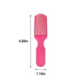 thumbnail image 4 of Xihbxyly Cepillo Desenredante para Mujeres, Hombres y Niños - No Tira Del Cabello - Cepillos Alisadores para Cabello Liso, Rizado y Mojado - Cepillo para El Cabello, 4 of 7