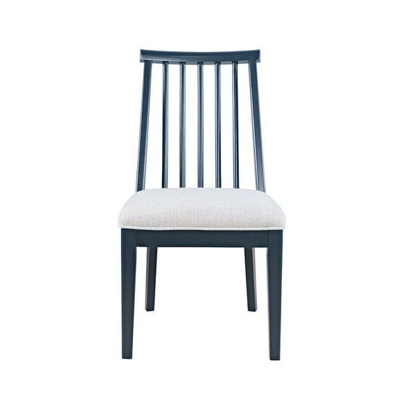 Jofran Westport Modern Farmhouse Upholstered Dowelback Dining Chair - Set of 2