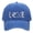 Washed-Blue, variant on I Love Fish Embroidered Washed Baseball Cap, Double Fish Hooks & Fish Pattern Vintage Soft Adjustable Hat for Men Women Outdoor Fishing