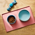 thumbnail image 2 of Vibrant Life Small Silicone Pet Feeding Mat, Rose, 13" x 8", 2 of 5