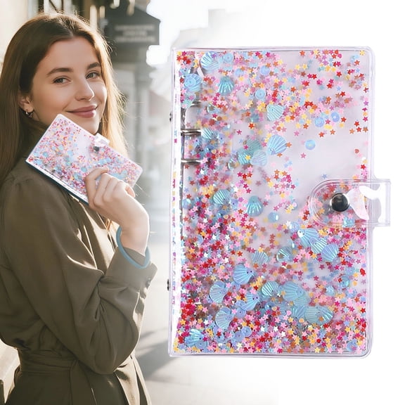 CHENjy Budget Planner Binder with Cash Envelopes A6 Savings Challenge Book Money Organizer Wallet Card Slots Protective Sleeves Kit Colorful