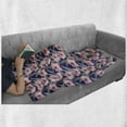 thumbnail image 6 of Flower Soft Flannel Fleece Throw Blanket, Blooming Flowers Composition Pink Toned Lilies Ornamental Spring Flourish Pattern, Cozy Plush for Indoor and Outdoor Use, 50" x 70", Multicolor, by Ambesonne, 6 of 6