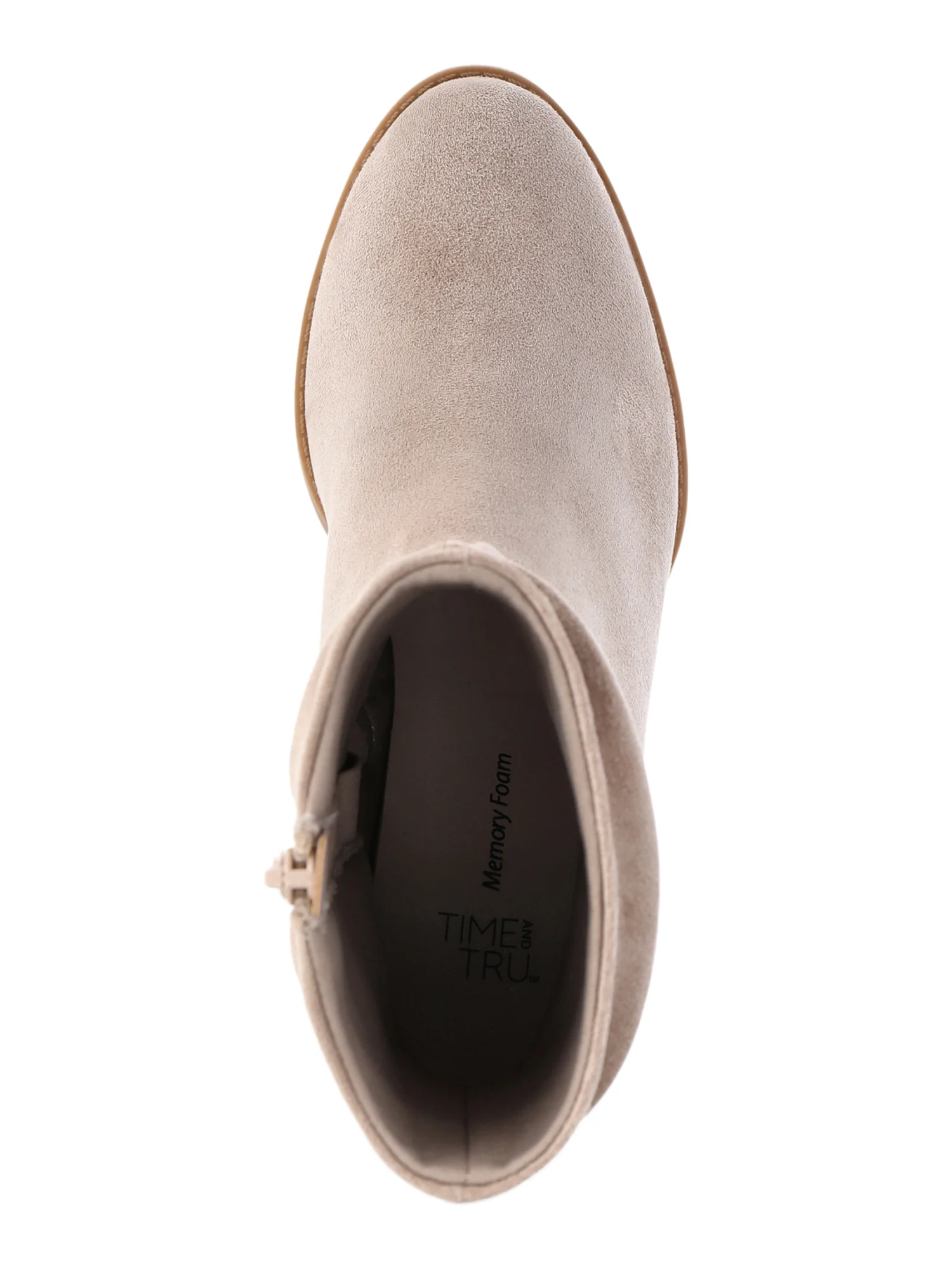 Time and Tru Women's Western Slouch Heeled Booties