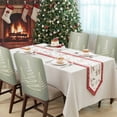 thumbnail image 4 of Christmas Tree Lights Chair Covers Set of 6 Stars Shinny Sage Green Art Abstract Chair Back Covers Stretch Removable Washable Slipcovers Protector for Dining Room Kitchen Party Decor, 4 of 5