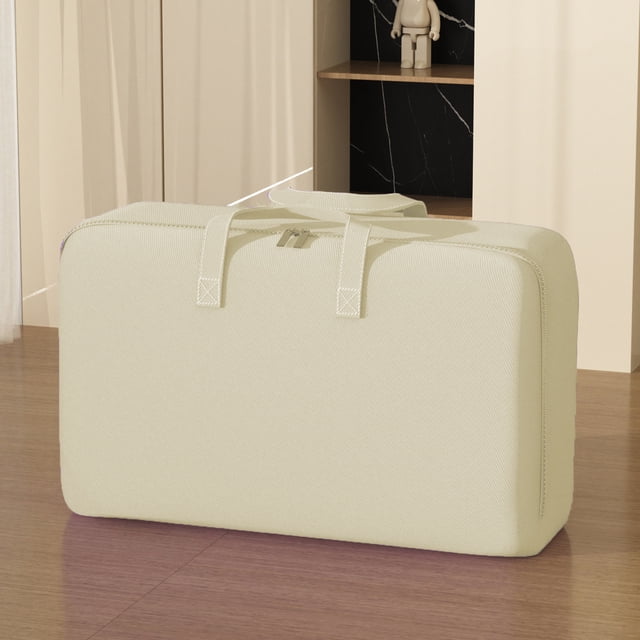 Ganfancp Bolsas de Almacenaje Extra Grandes con Asas Reforzadas para Ropa Juguetes Decoración Navideña Organizador Bolsa Tote Doble Cremallera Engrosada Ofertas de La Semana 1X Organizador