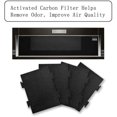 thumbnail image 2 of 4Pack Activated Charcoal Air Filters for Over-The-Range Microwaves YKMLS311, YWML55011, WML75011, 2 of 6