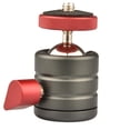 thumbnail image 2 of de roscada de 1/4 ", adaptador de montaje de cámara de acción giratoria de aleación de aluminio CNC para Macarena Rótula de trípode de cámara, 2 of 7