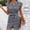 Navy Blue, variant on Morttic Women's Striped Romper with Flutter Sleeves – V-Neck Button Front Belted Waist with Pockets Casual Summer Daily Blue,S