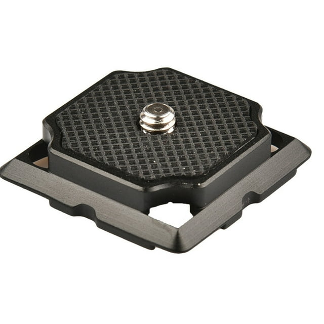 Seitruly Adaptador de abrazadera de montaje de placa de liberación rápida, montaje deslizante estabilizador, interfaz de 1/4 pulgadas, correa para el Estabilizadores de cámara