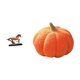 thumbnail image 1 of Figura de caballo en miniatura, escultura coleccionable, juguete de calabaza, decoración de resina, linda obra de arte realista, adecuada para regalar, 1 of 8