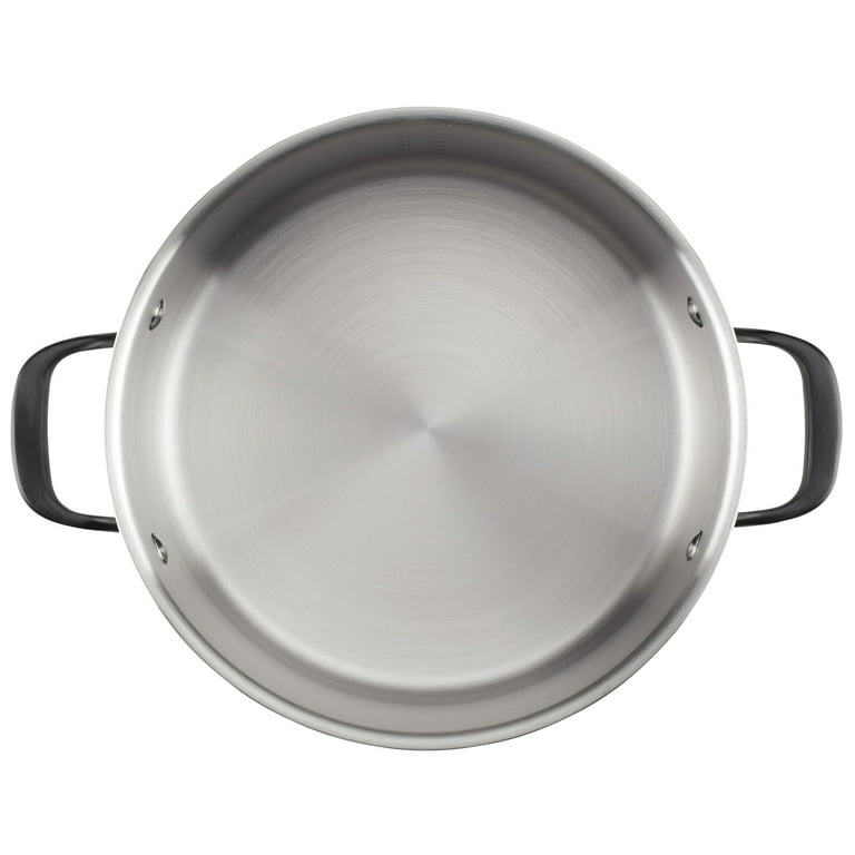 KitchenAid Stainless Steel 5-Ply 8-Qt. Covered Stockpot + Reviews