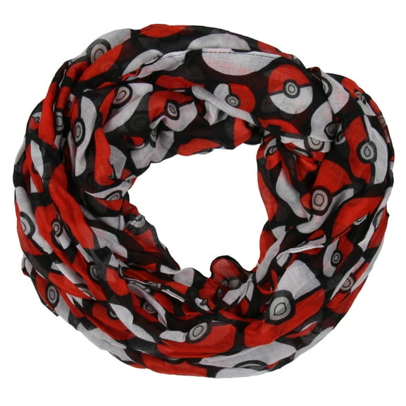 Viscose Scarf - - Pokeball Infinity New Licensed sf394fpok