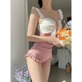 thumbnail image 3 of Bañador de una pieza para mujer, traje de baño Sexy ajustado con Control de barriga, moda coreana, novedad de 2022, 3 of 4