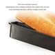 thumbnail image 4 of Yuarrent Molde para Pan de hojalata antiadherente negro para hornear fácil y duradero caja de tostadas Rectangular de gran capacidad Herramientas y accesorios para hornear Negro S, 4 of 6