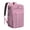 Pink-28, variant on Colorful Abstract Geometric Cooler Backpack - 20L Insulated Leakproof Lunch Bag, Plaid Stripes