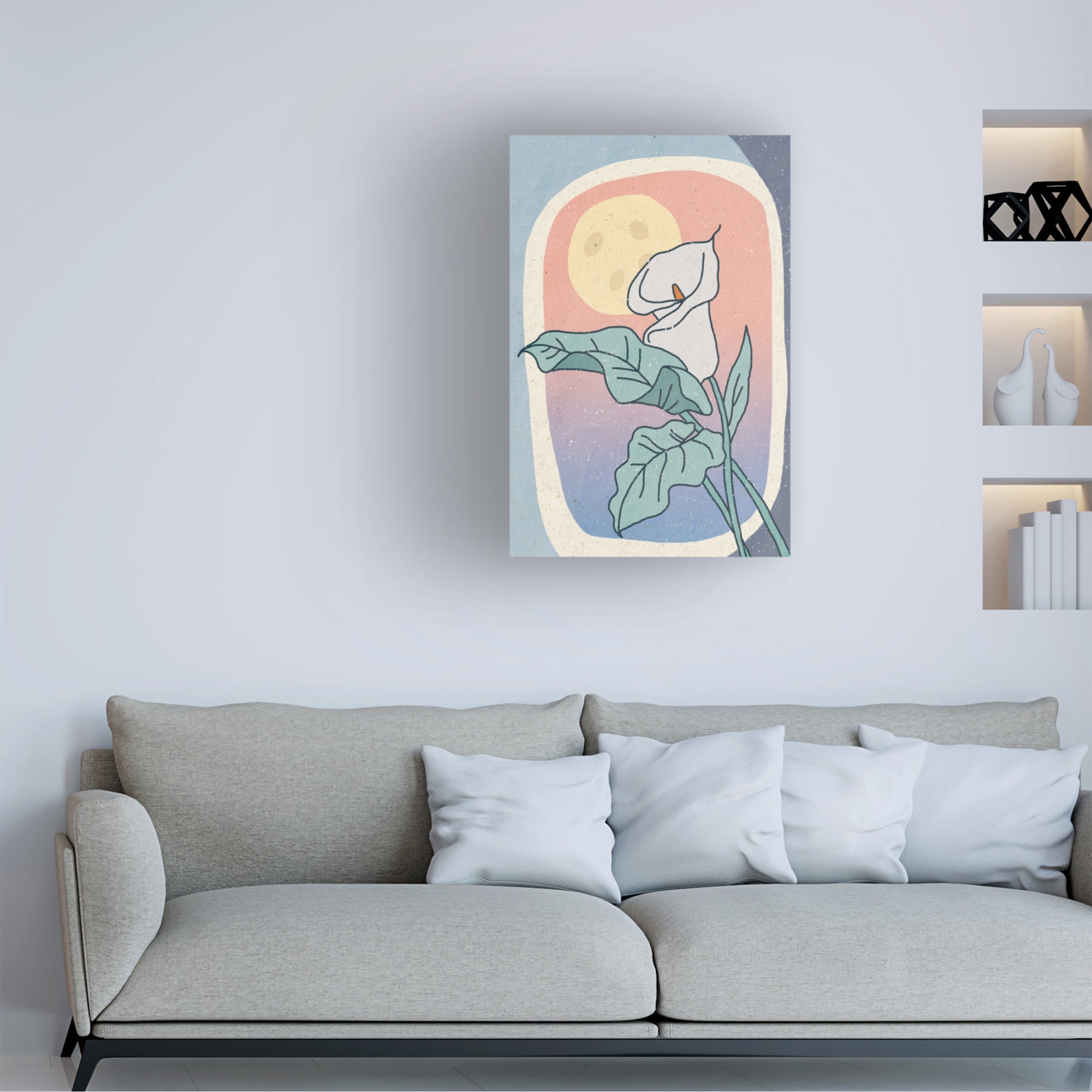 Trademark Fine Art Aylin Demir Lily of the Night Canvas Wall Art