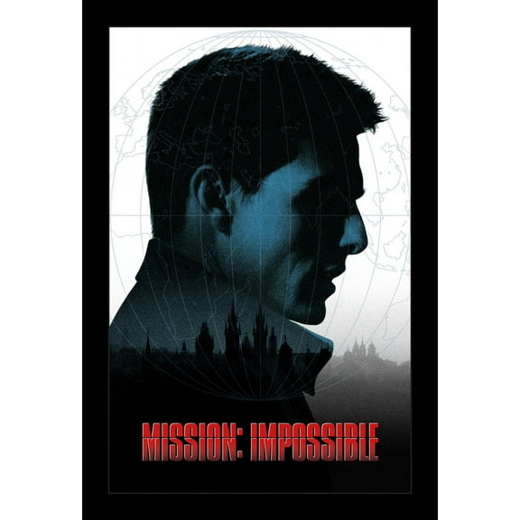 MISSION IMPOSSIBLE - 11x17 Framed Movie Poster