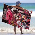 thumbnail image 5 of Hazbin Hotel Microfiber Beach Towel Soft Absorbent Quick-Dry Bath Towels 130x80cm for Kids And Adults for Bathroom Shower,Guests,Pool Swimming,Gym,Camp,Travel, 5 of 8