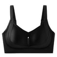 thumbnail image 5 of SMihono Breathable Cool Liftup Air Bra, Sports Bra for Womens Back Closure Comfortable Full Support Bras No Underwire Bras Black M, 5 of 6
