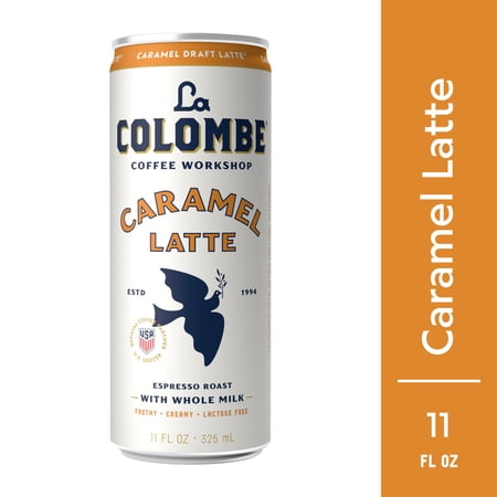 La Colombe Caramel Draft Latte Cold Brew Ready-to-Drink Coffee, 11 fl oz, Can