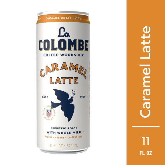 La Colombe Caramel Draft Latte Cold Brew Ready-to-Drink Coffee, 11 fl oz, Can