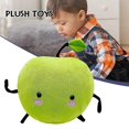 thumbnail image 2 of (orange)Creative Cartoon Childrens Doll Simulation Apple Plush Toy Childrens Gift, 2 of 5