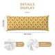 thumbnail image 3 of Balery Bee Wasp Funda Protectora para Almohada Corporal de Algodón Hipoalergénico con Cierre(55 x 21 pulgadas), Almohadas No Incluidas, 3 of 7