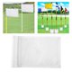 thumbnail image 5 of Bandera de nailon para hoyo de golf con tubo incorporado, marcador de bandera para putting green blanco, 5 of 9
