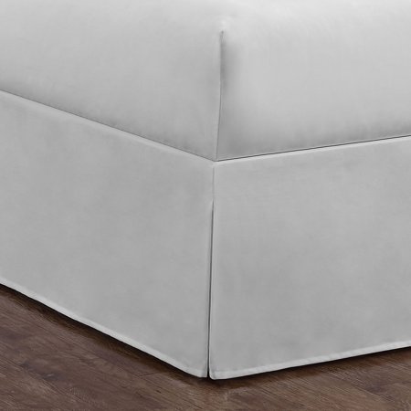 Bed Maker's Wrap-Around Tailored Bedding Bed Skirt, White, Twin