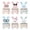 Color, variant on Easter Money Holder, Bunny-Shaped Paper Banknote Card for Festival Party Decoration, Gift Card Pendant, 6pcs Set