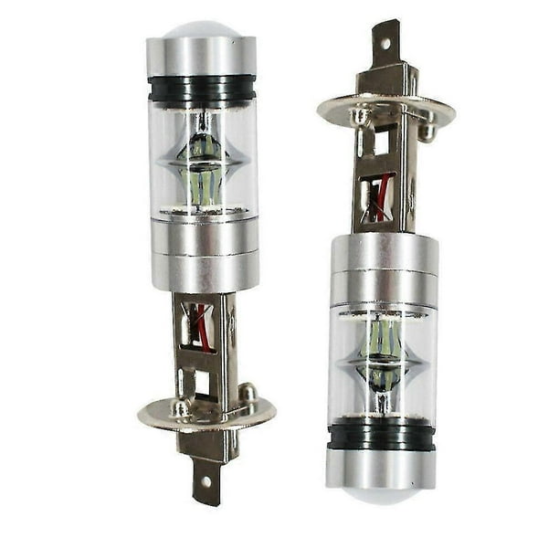 New H1 Led Foglights Conversion Kit Bulbs High Low Beam 100w 6000k Super White 3000k Auto Driving Headlight High Low 12v 24v