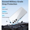 thumbnail image 4 of Funda Vakoo para Samsung Galaxy S24 FE 6.7" Transparente con Parte Trasera Rígida, 4 of 7