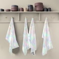 thumbnail image 5 of Coolnut 1 Pack Geometric Magic Abstract Kitchen Towels, Soft Highly Absorbent Dish Towels Reusable Tea Towels Set, 28"x 18", 5 of 6