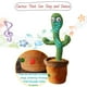 thumbnail image 4 of Juguete parlante de cactus bailarín, cactus que se mueve y canta, repite lo que dices, canta, baila, graba, 4 of 5
