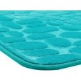 thumbnail image 5 of Juego De Alfombrillas De Baño De 2 Alfombrillas De Baño Lavables Antideslizantes, Alfombrilla De Baño Y Alfombrilla De Pedestal, 80 X 50 Cm, Aqua. Afortunado Sencillez, 5 of 5