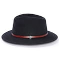 thumbnail image 3 of Sombrero Stetson Cromwell Negro XL de Lana Repelente al Agua, 3 of 4
