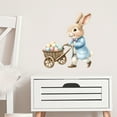 thumbnail image 3 of Darzheoy Easter Wall Stickers Wall Decals Easter Egg Bunnies Wall Clings Colorful Easter Wall Decor Party Supplies for Home Office Door Window Wall, 3 of 6