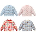 thumbnail image 3 of BULLPIANO Toddler Baby Boys Girls Winter Quilted Coat Light Puffer Padded Down Jacket Outwear, 3 of 3