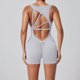 thumbnail image 4 of WILLBEST Mono de Entrenamiento Sin Costuras para Mujer, Mono de Yoga, Mono de Gimnasio, Ropa Deportiva Elástica, Atuendo de Fitness Cómodo para Mujer Grande, 4 of 6