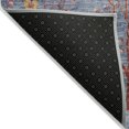 thumbnail image 7 of Dalyn Rugs Machine Washable Indoor/Outdoor Chantille Blue 2'3" x 7'6" Runner Rug, 7 of 7