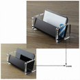 thumbnail image 4 of Acrylic Business Card Holder Clear Plastic Display Stand Desktop (1 Pcs, Black), 4 of 5