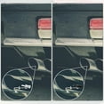 thumbnail image 2 of 2pcs S Size Aluminum Alloy Universal Turbo Sound Exhaust Muffler Pipe Whistle Roar Maker for Car Black Silver Tone, 2 of 6