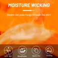 thumbnail image 3 of YUCOLEN Men's UPF 50+ Long Sleeve Active Hoodie Shirts Sun Protection Lightweight Quick Dry Sport Tops Orange S, 3 of 6